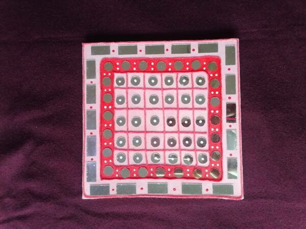 Pink Mirror Mosaic