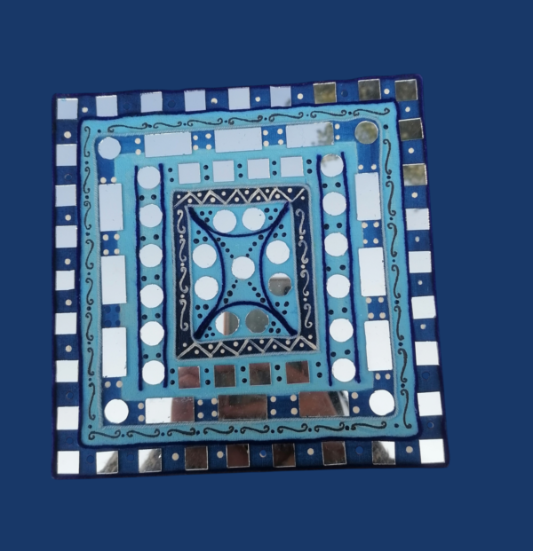 Blue Mirror Mosaic